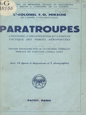 cover image of Paratroupes